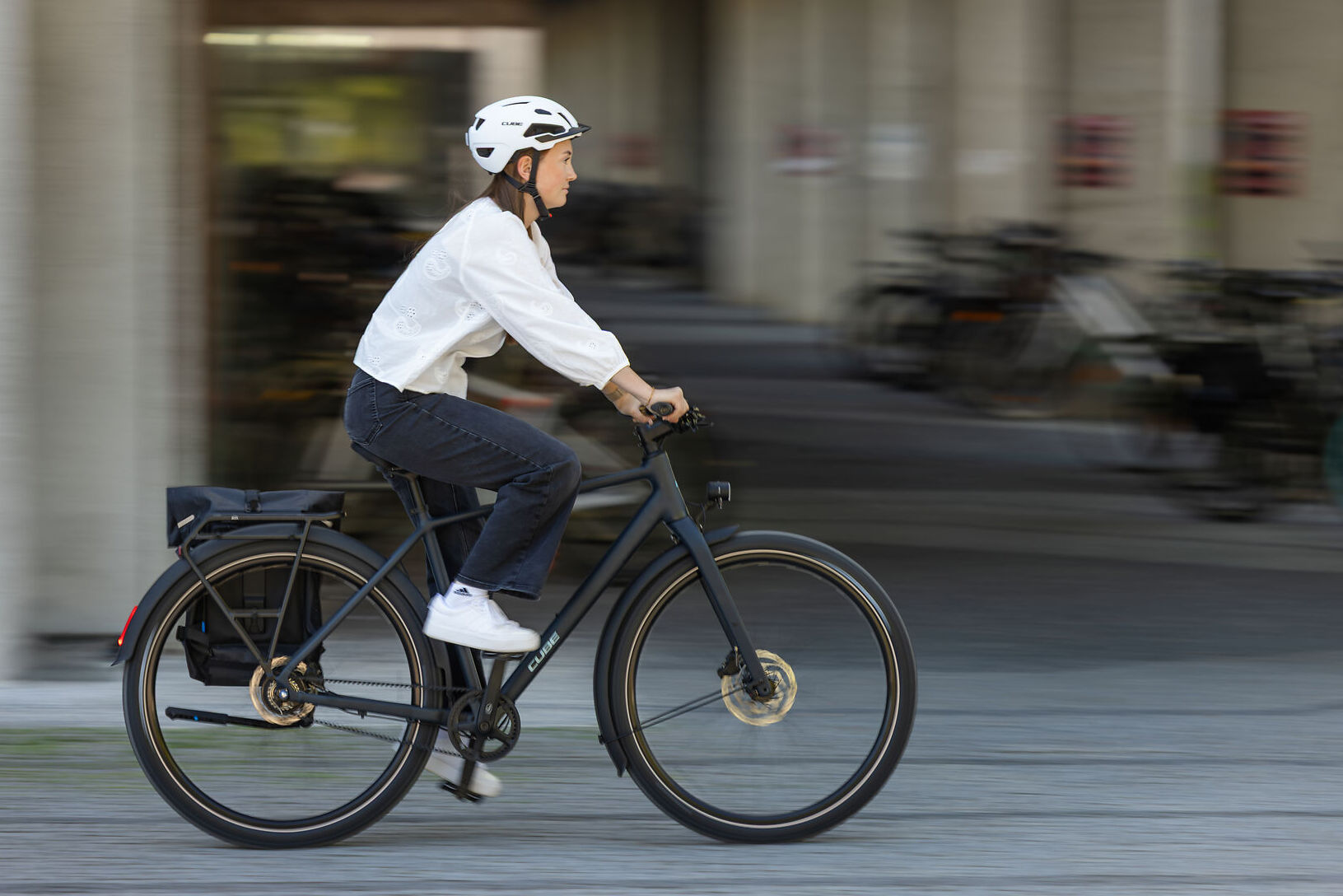 CUBE Citybike im urbanen Alltag